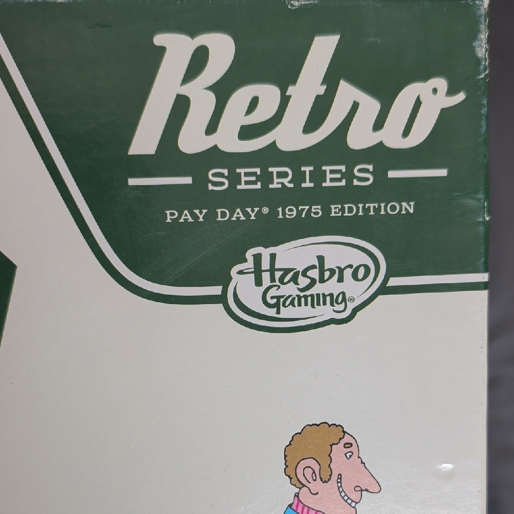 Hasbro Pay Day Game Box - Bright Yellow & Green Logo - Picture 2 of 5